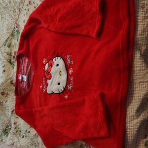 Hello Kitty Ladies Holiday Pajamas